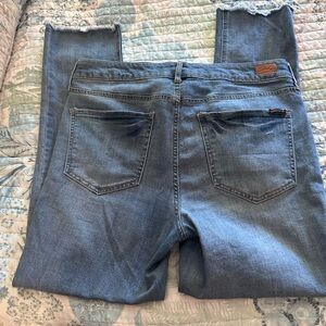 Lucky EUC Mom jeans sz 12 loose with frayed hem